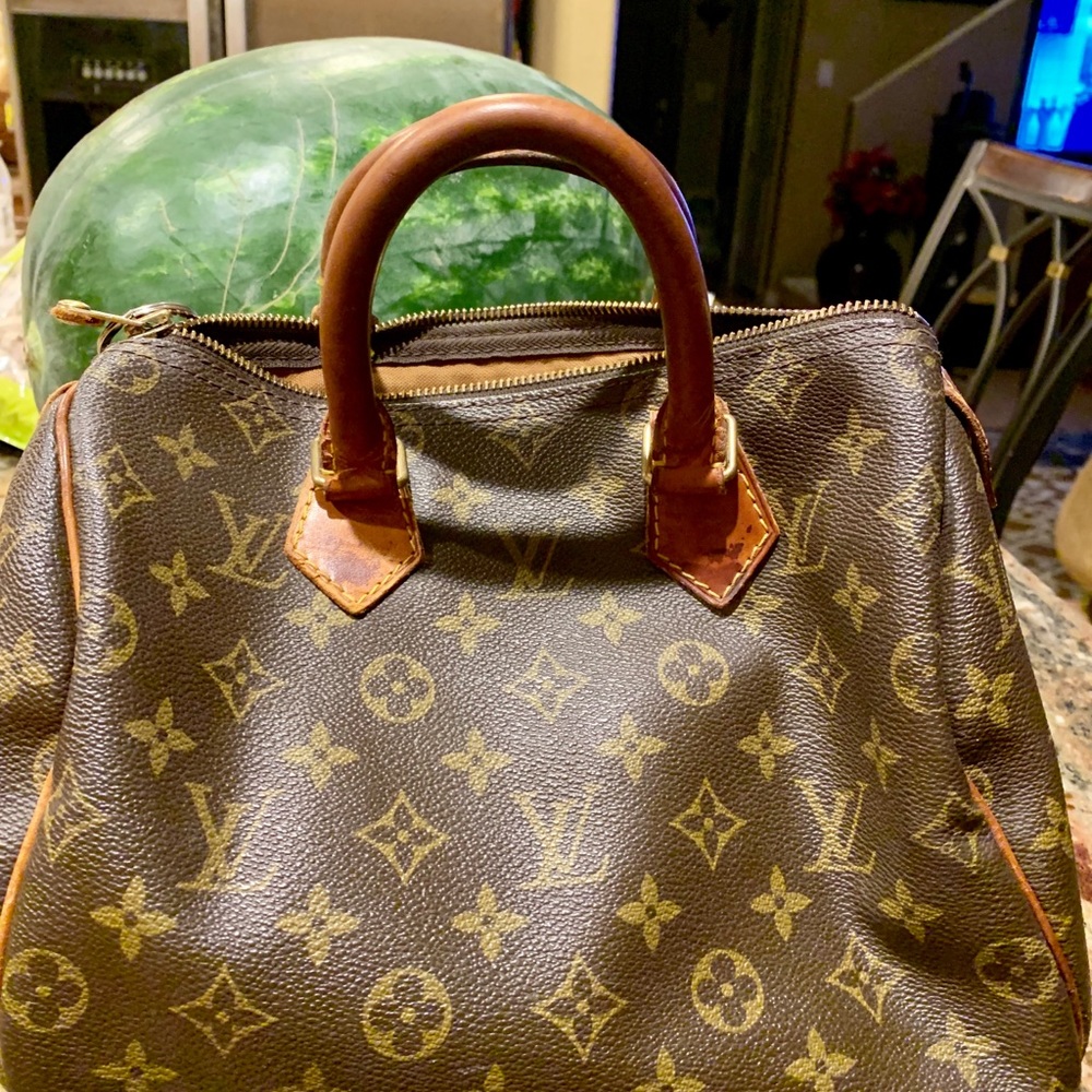 Louis Vuitton speedy monogram bag